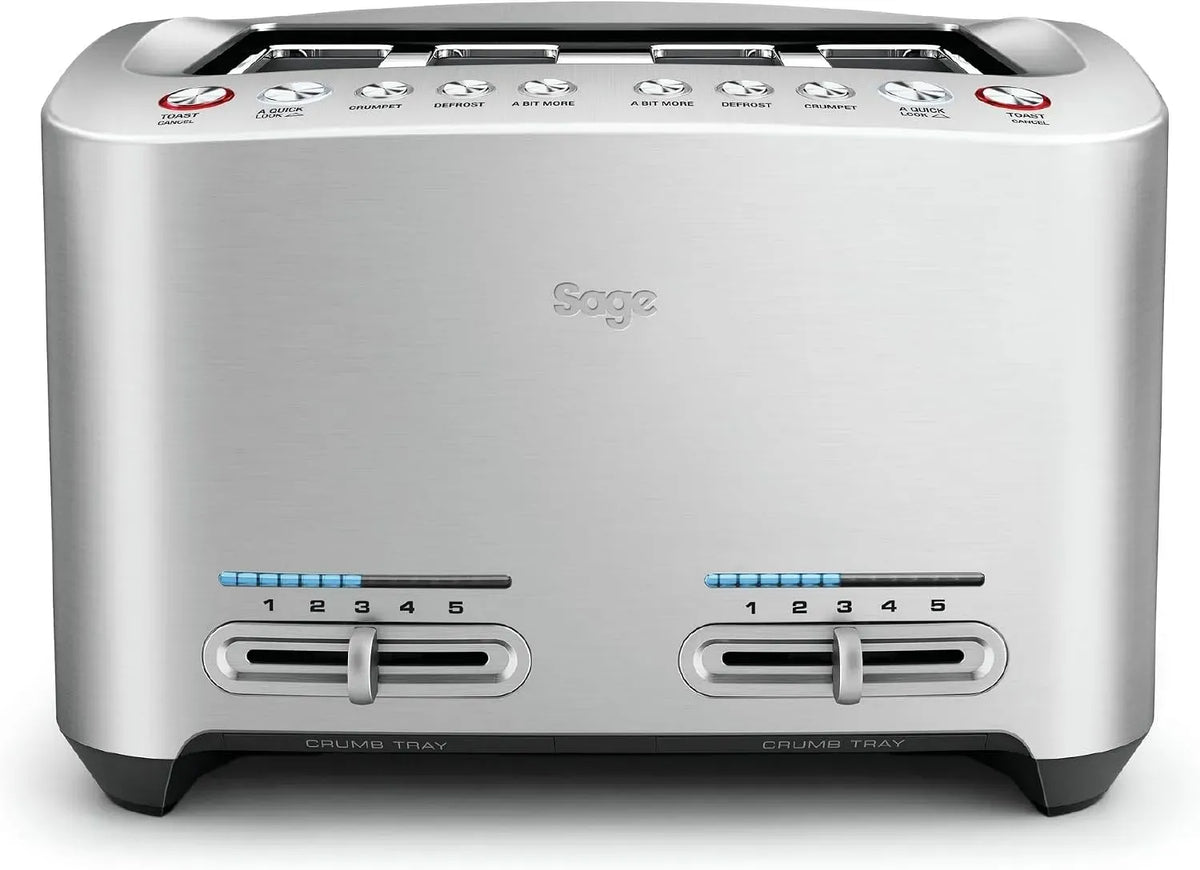 Sage 4-Slice Tostapane, tostapane elettrico per pane, The Smart Toast Toaster
