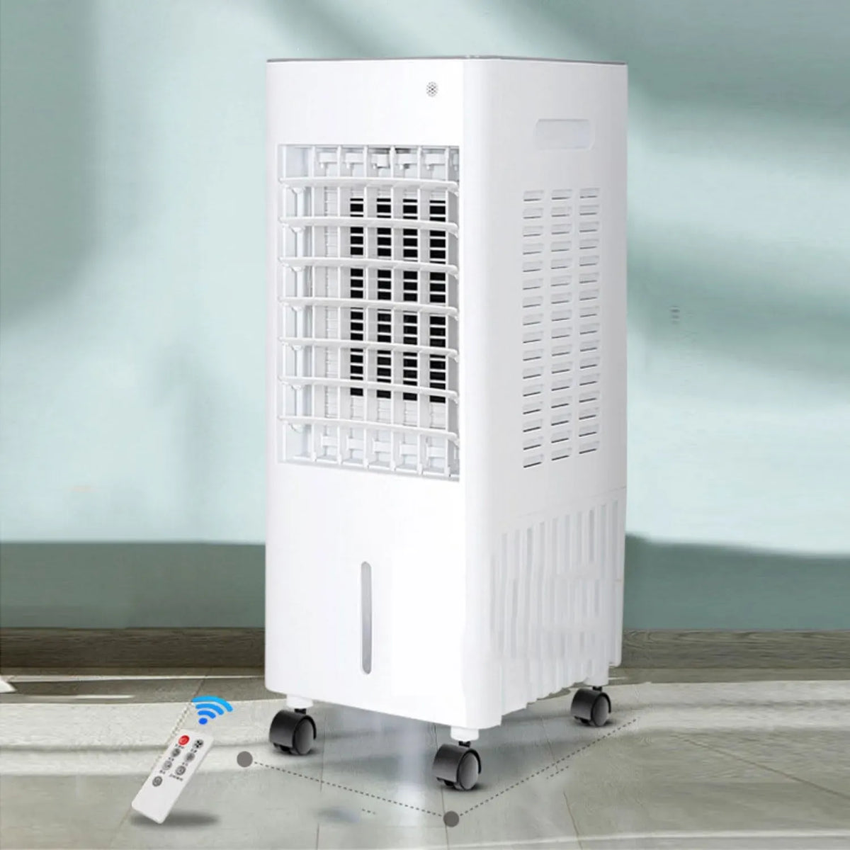 Ventilatore, 10 L, portatile, 3 velocità, ventola per circolazione dell'aria