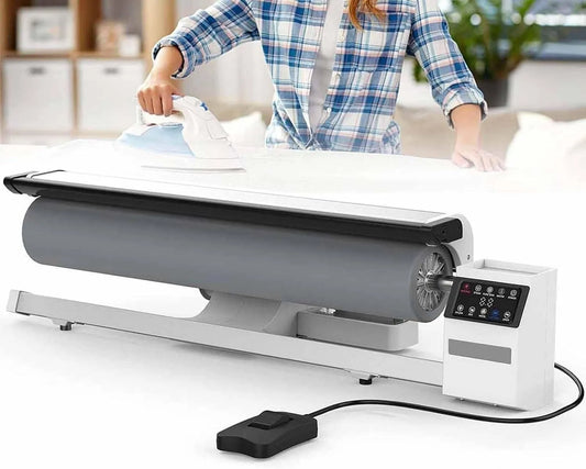 Macchina da stiro, touch, per stirare in modo efficiente lenzuola
