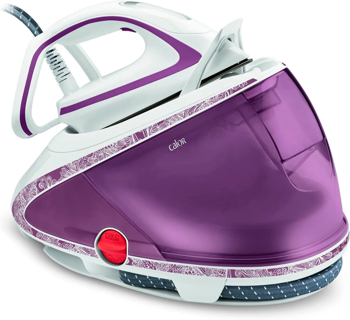Tefal GV9560C0 Bordeaux, Pro Express Ultimate Ferro da Stiro a vapore, Getto di Vapore Fino a 490 g/minuto, Emissione di Vapore fino a 140 g/minuto