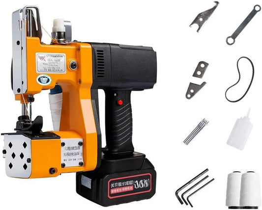 Macchina per Chiusura, Macchina da Cucire, Batteria, macchina per cucito elettrica, portatile, plastica