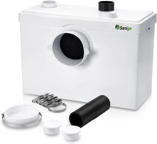 SANI600 Pompa, 600 W, acciaio inox, bianco, per Eliminare le Acque Reflue
