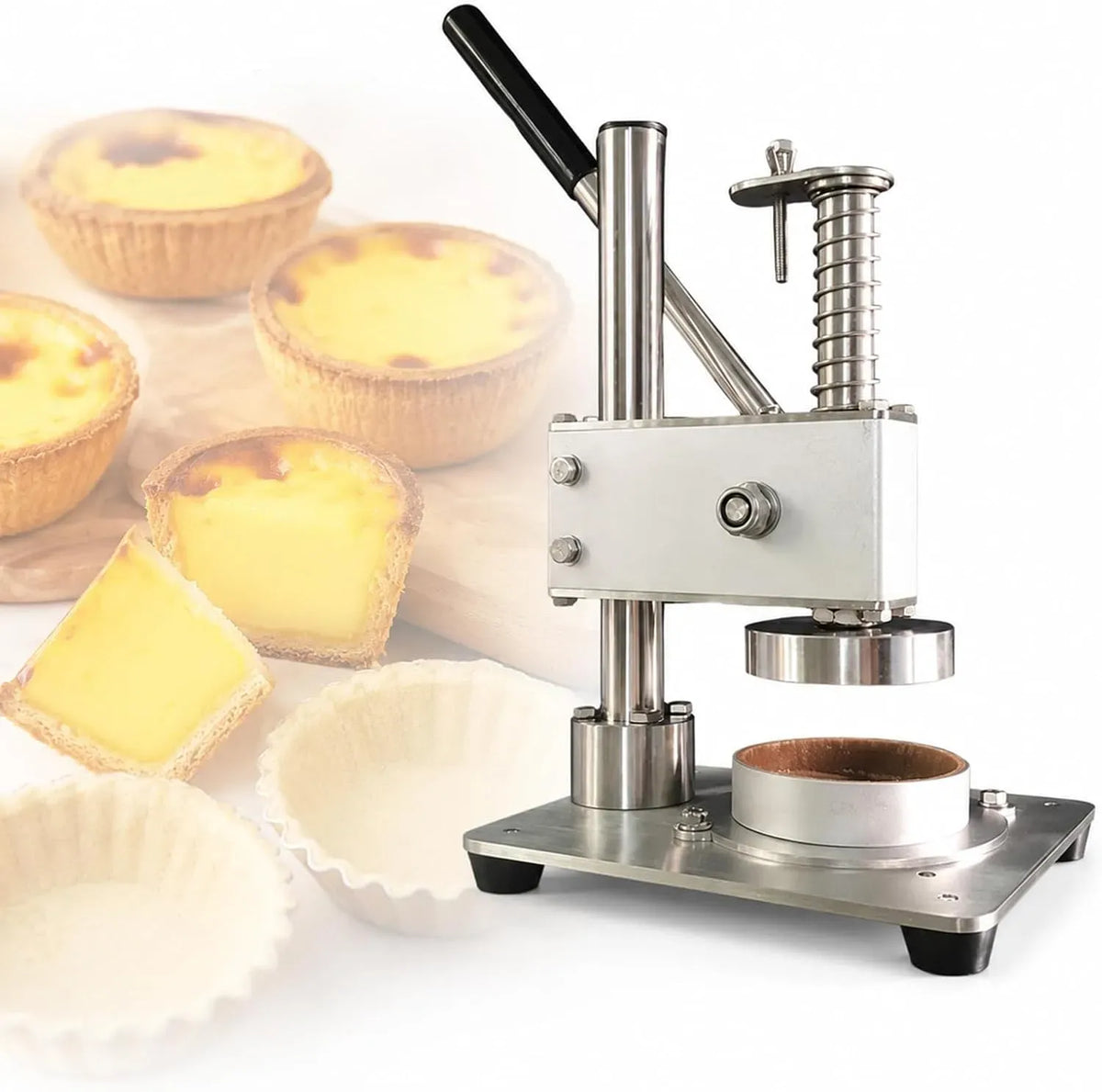 X 47 Pressa, 70 X 47 X 20 Mm, professionale, acciaio inox, per Crostatine Alluovo