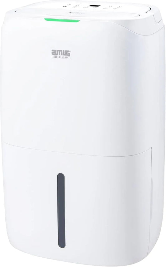 Deumidificatore 20L/giorno, 36 x 28 x 56 cm, 5,5 L, 270 W, 160 m³/h, 42 dB, timer, ampio serbatoio, Controllo dell'umidità e Timer