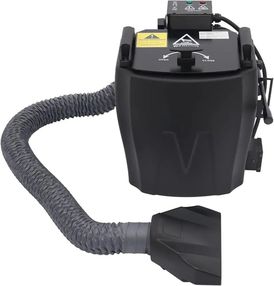 Macchina per ghiaccio, macchina per nebbia, 3500 W, professionale, acciaio inox, funzione riscaldante, per ghiaccio secco da 3500 W