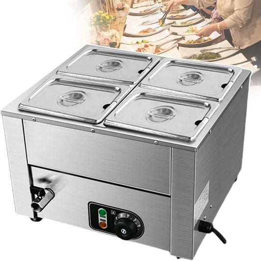 4lids Tavolo, 18 L, vapore, per Buffet da 18 Litri