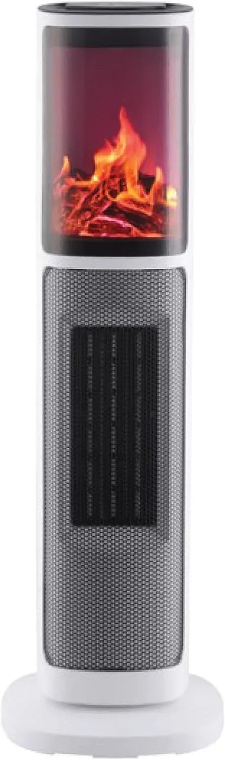 Ventilatore LX-065, 2000 W, portatile, fiamma LED