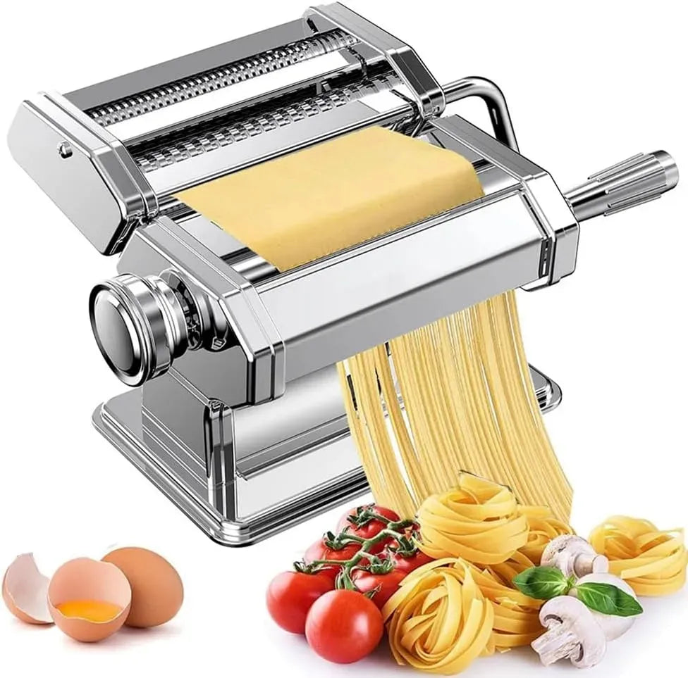 macchina per tagliatelle, Macchina per la, acciaio inox, per la pasta manuale