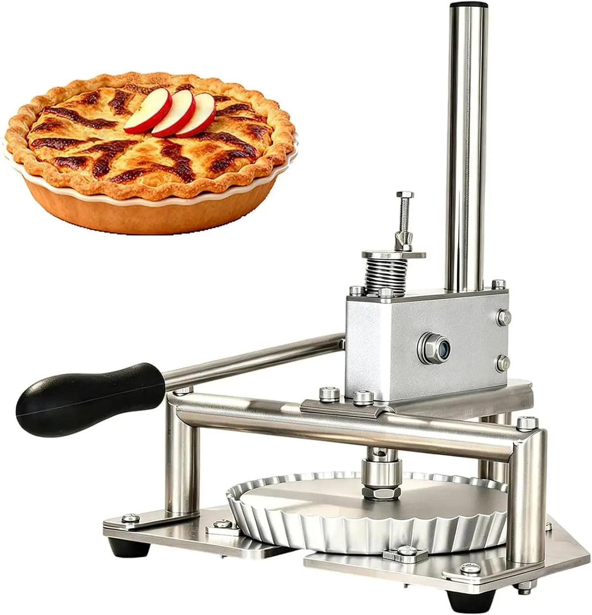 Macchina per Formare, Pressa, pizza, acciaio inox, per Impasto Pizza