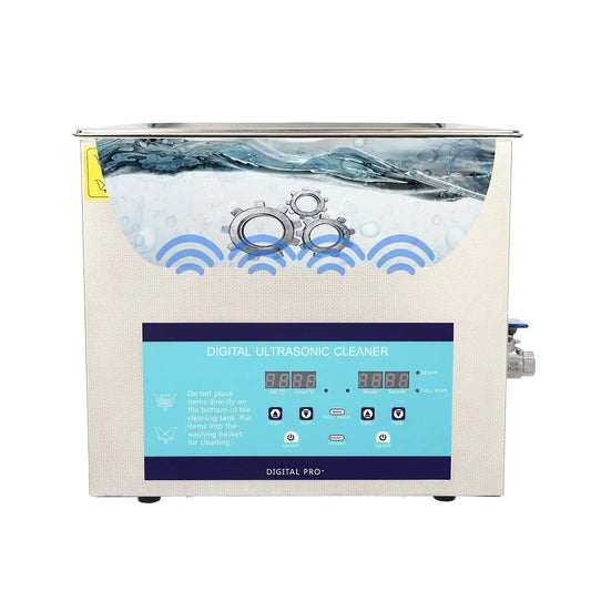 vasca per pulizia a ultrasuoni, Pulitore, 10 L, 240 W, 250 W, funzione riscaldante, per gioielli