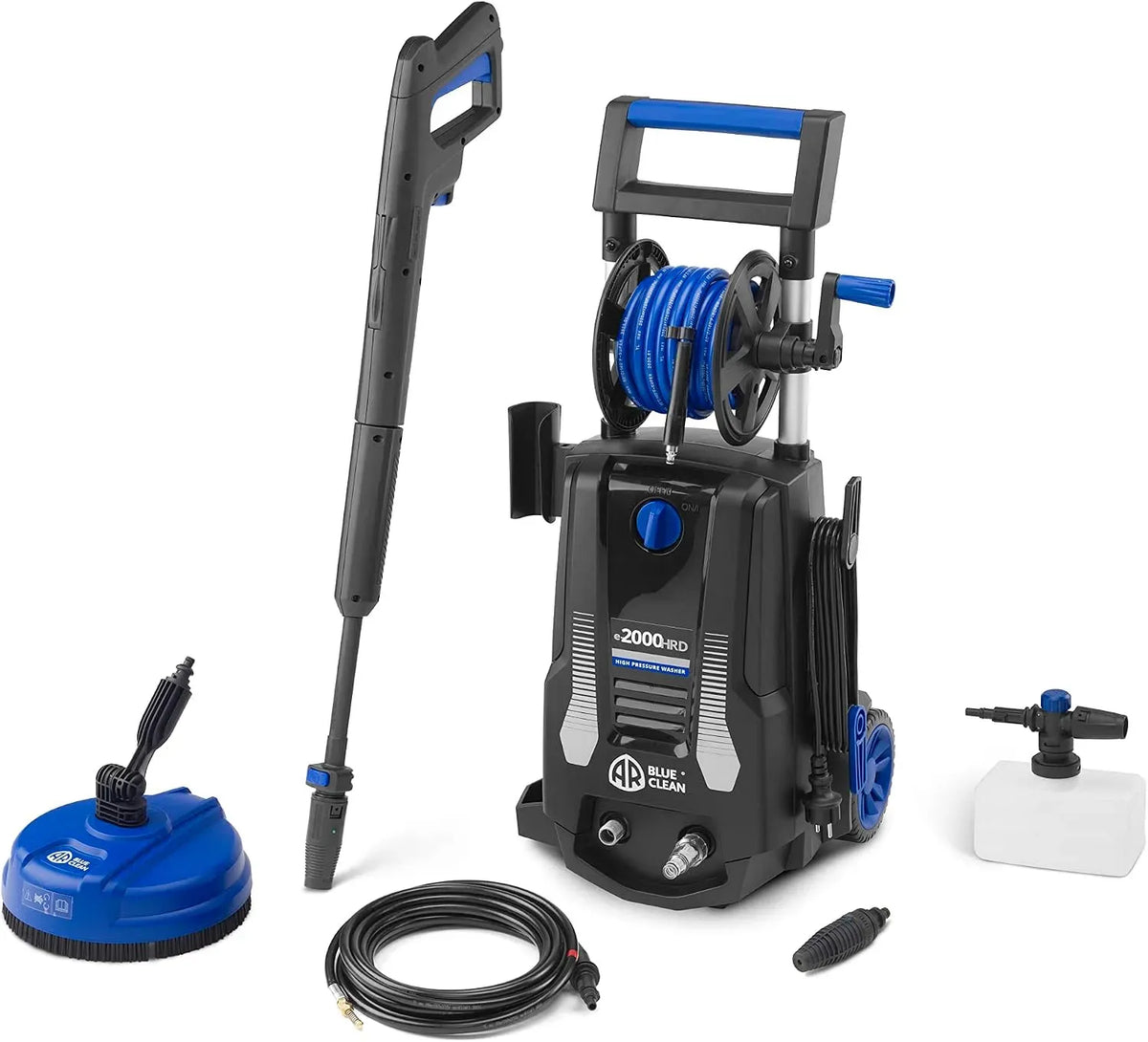 Idropulitrice e-2000, 2000 W, blu, 150 bar, 440 l/h