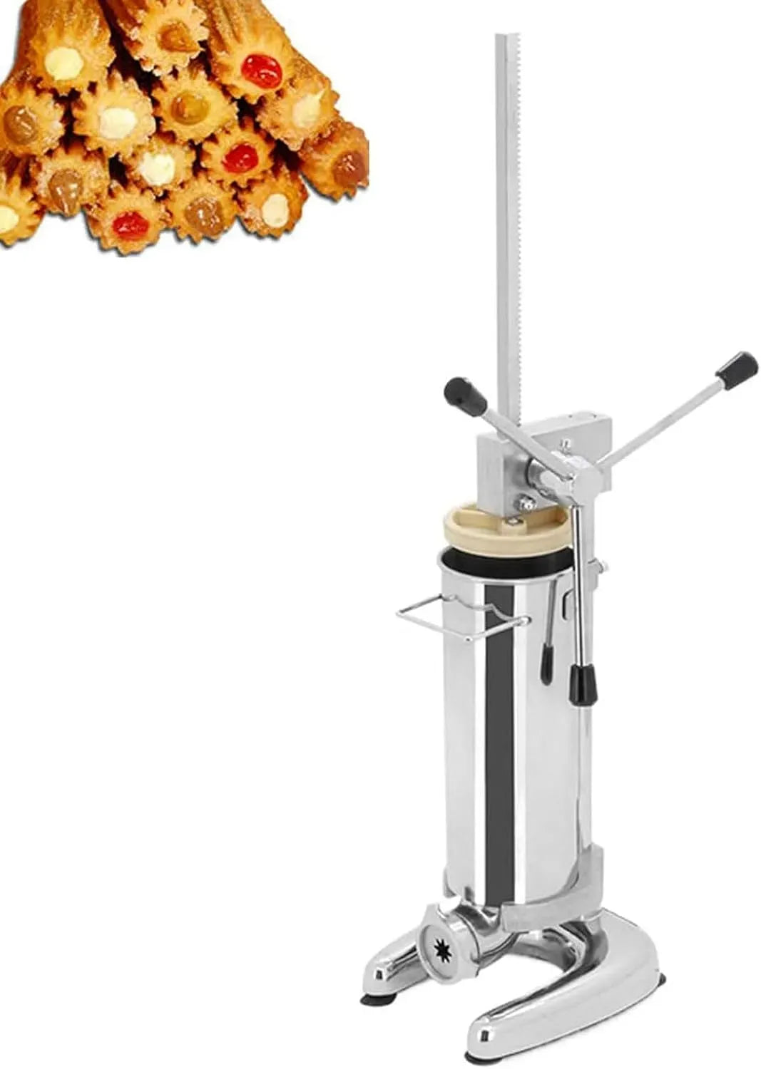 Macchina per Dolci, acciaio inox, per Churros con 5 stampi