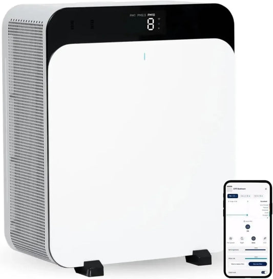 Purificatore d'aria, BLUEAIR CP7i, depuratore d'aria, Purificatore d'aria Premium per ambienti fino a 131 m²
