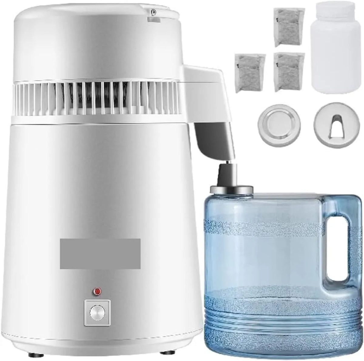 Filtro, 4 L, acciaio inox