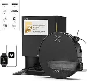 Robot aspirapolvere, MOVA S70, nero, aspirapolvere robot