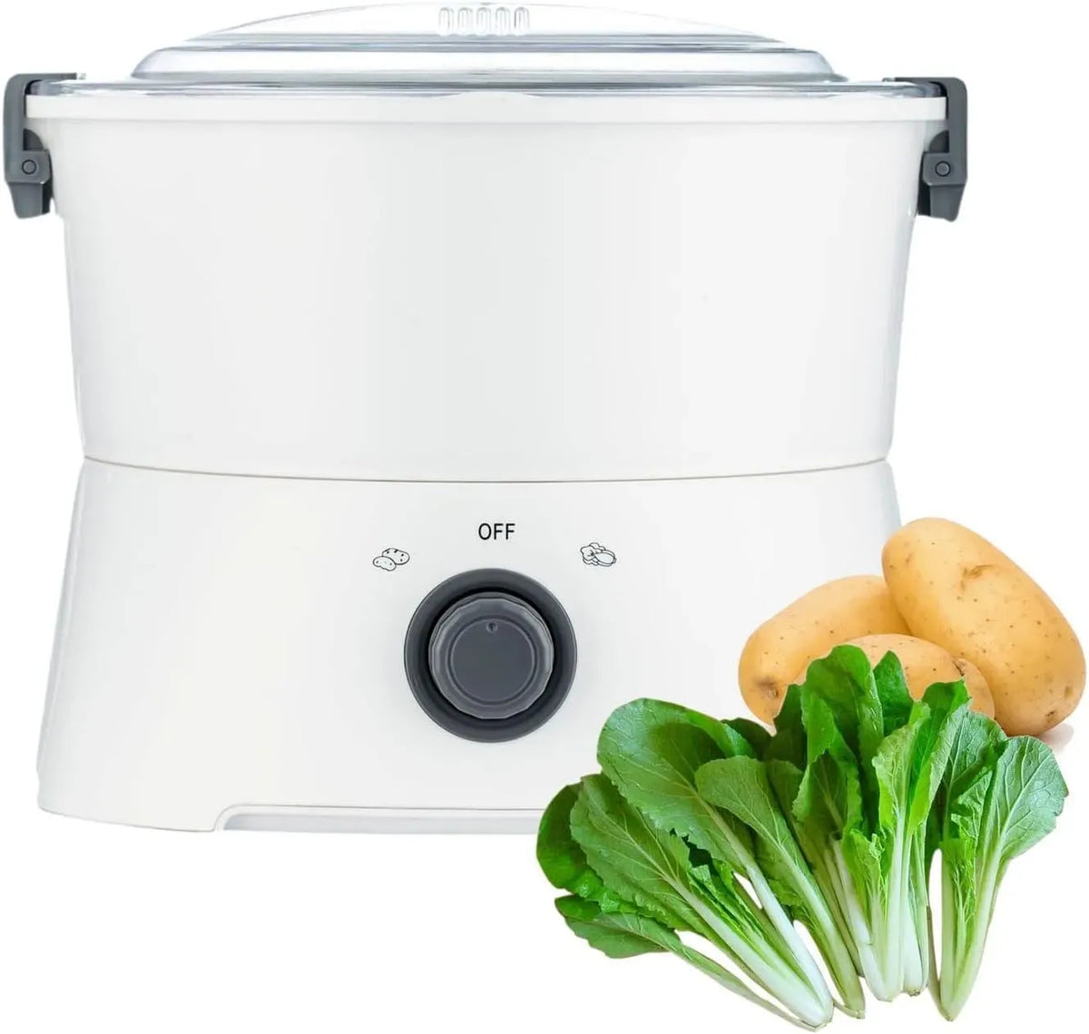 Pelapatate Elettrico, Pelapatate Multifunzione per Verdure, per Pelapatate Automatico, Operazione One-Touch, Pelapatate Completamente Automatico