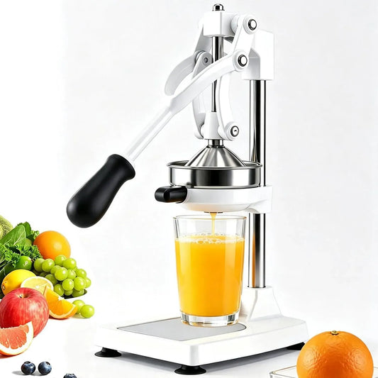 estrattore di succo e spremiagrumi, Pressa, professionale, acciaio inox, per Frutta Robusta E A Basso Sforzo