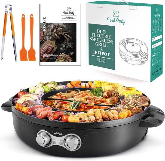 Pentola e padella, Griglia & Hotpot staccabile 2