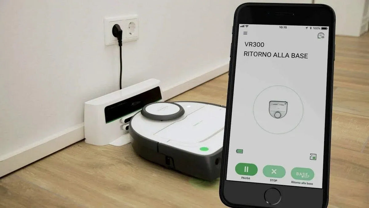 Robot aspirapolvere VR300, aspirapolvere robot, Vorwerk ROBOT ASPIRAPOLVERE FOLLETTO Nuovo imballato