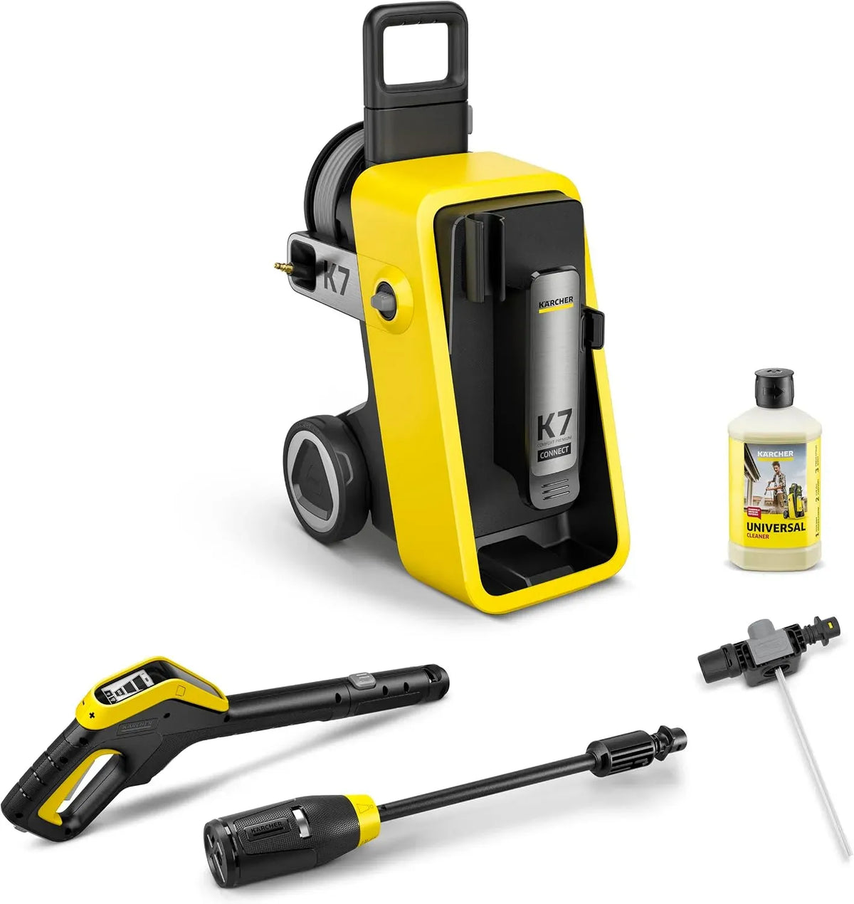 Kärcher K 7 Idropulitrice, pressione: max 180 bar, superficie: 60 m²/h, controllo tramite app, portata: 600 l/h