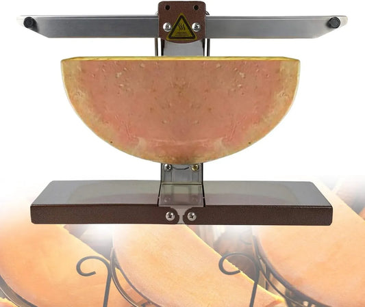 Acciaio Inossidabile, Vassoio Antiaderente E Facile Da Pulire, Raclette Elettrica per 1–6 Persone ，scioglitore per Formaggio dotato di Doppia Zona Di