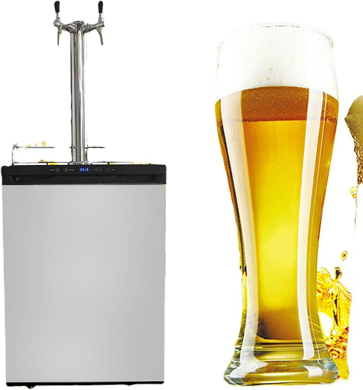 Frigorifero, 163 L, 0 a 24 °C, professionale, bar o barbecue, intervallo di temperatura: 0-24 °C