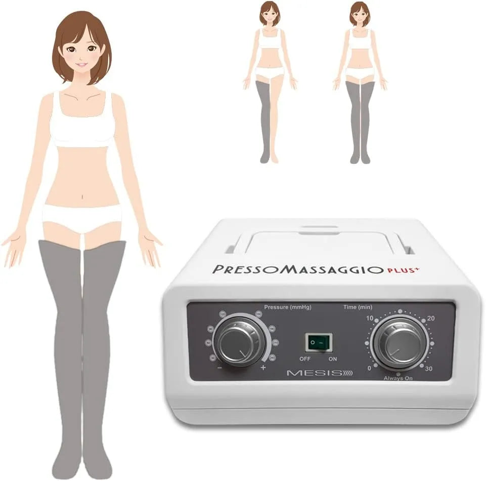 Pressoterapia, dispositivo pressoterapia per gambe, professionale, casa PressoMassaggio Plus+, MESIS