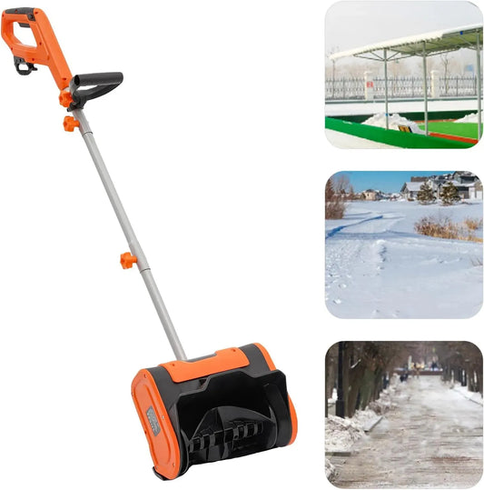 ST-1500 cavo, macchina spazzaneve, macchina spazzatrice per pavimenti, 32 x 15 cm, 8 m, 30 cm