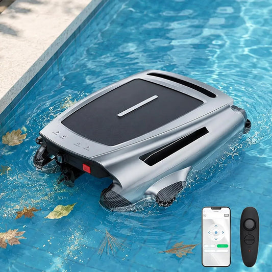 24h robot pulitore per piscina, Filtro, Skimmer Solare