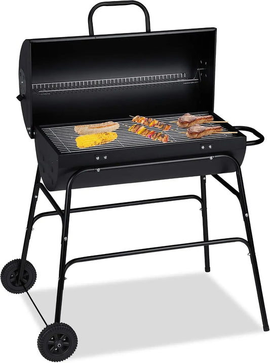 HLP 96 Barbecue, Griglia, 96,5x103x64,5 cm, portatile, nero