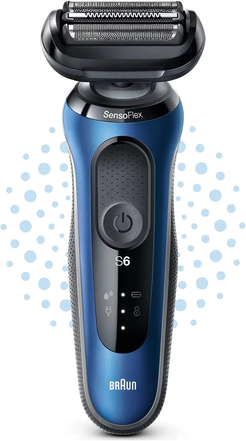Braun Series 6 61-B1000s Rasoio, blu