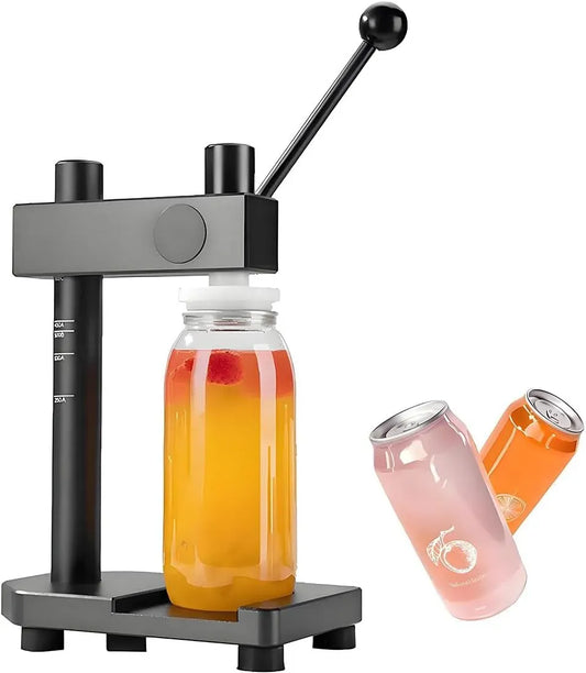 Macchina per sigillare, macchina da caffè elettrica, 700 ml, plastica, alluminio, per sigillare lattine manuale