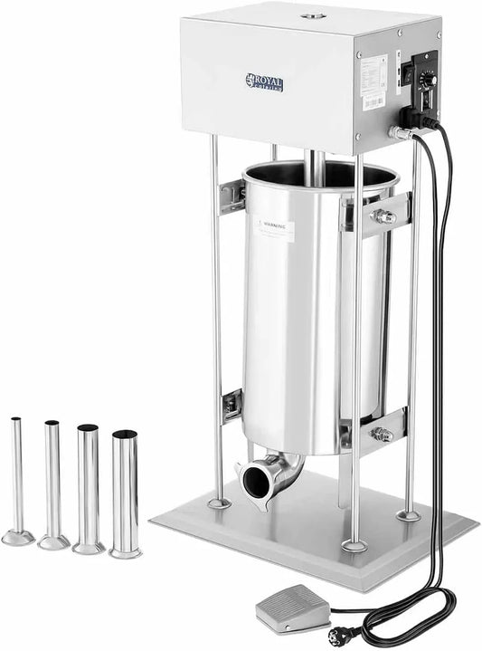 RCWF-15LE-H Macchina per Salsiccia, 15 L, 260 W, 38 mm, ristorazione, acciaio inox, per Salsiccia Elettrica, Royal