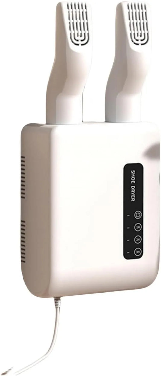 A 360 White, Asciugatrice per Stivali da Lavoro Asciugatrice Portatile per Scarpe Timer E Scalda Scarponi da Parete Regolabile ° Asciugatura Rapida