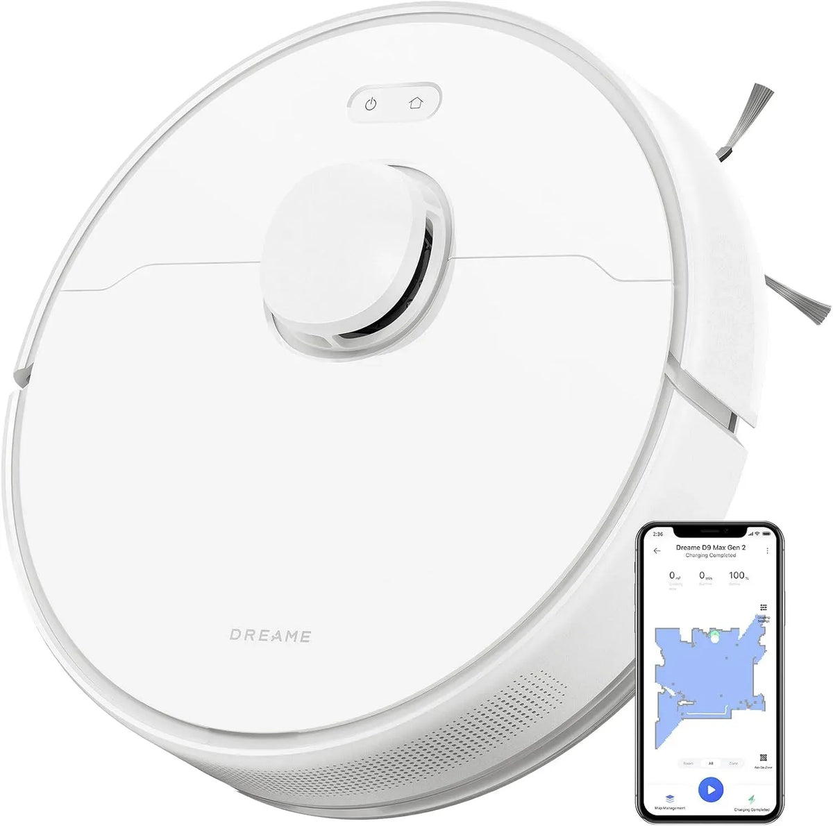 Robot aspirapolvere, DREAME, app, bianco, aspirapolvere robot
