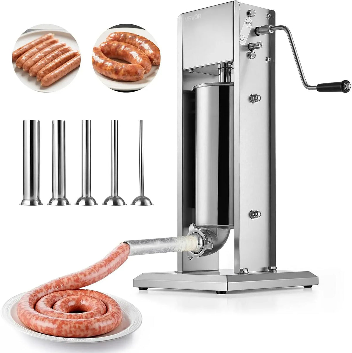 VEVOR Machine, 5 L, professionale, VEVOR 5L, 5L Manual Sausage Bagging Machine