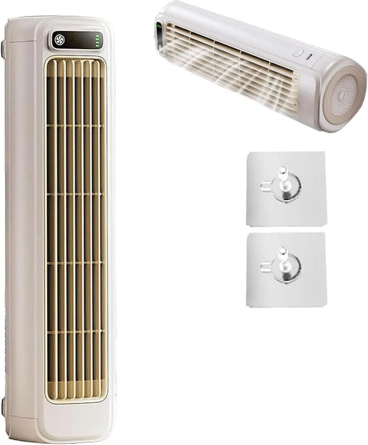 Condizionatore, portatile, USB, climatizzatore, Tavolo, Ventilatore da Tavolo con Ricarica USB e Tre velocità del Vento