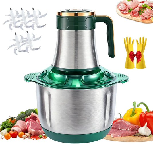 Robot da cucina, 6 L, 500 W, 6 lame affilate, controllo a 5 velocità