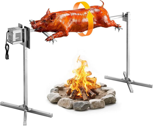 VEVOR AC 220 Barbecue, Griglia, Motore, 38 W, 240 V, 1321 mm, 40 kg, per Arrosto da Barbecue da 1321 mm
