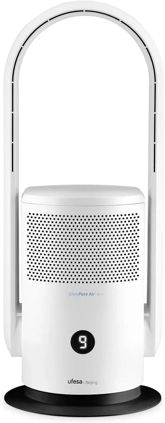 Ventilatore CADR 90 HEPA13, 35 W, 90 m³/h, timer, oscillazione, Oscillazione 80º, Display LED, 9 Velocità